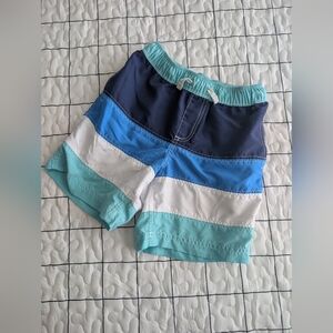 Hanna Andersson Colorblock Swim Shorts